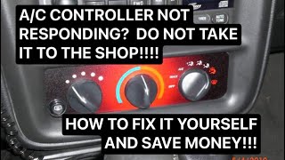How to fix an air conditioning system, cheaply, when the controller isn’t responding.