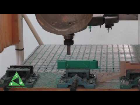 Lavorazione componente meccanotessile