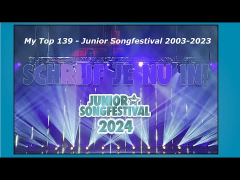 My Top 139 | Junior Songfestival 2003-2023 |
