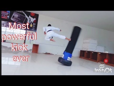 Most  Powerful side kick ever / Best karate kick/ Taekwondo kick tutorial