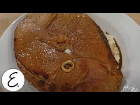 Country Ham with Red-Eye Gravy and Creamy Grits | Emeril Lagasse