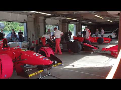 Firing up Alain Prost's F1 Ferrari