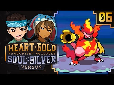 FIRST DEATH... - Pokémon HeartGold & SoulSilver Randomizer Nuzlocke Versus w/ NumbNexus! Episode #06