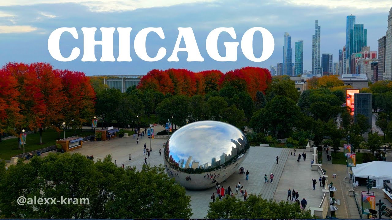 4K Chicago Views Background Video Wallpaper with LoFi Chill Beats