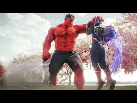 Red Hulk vs Kaptan Amerika(Falcon)(Türkçe Dublaj)