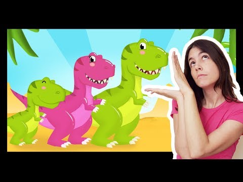 La comptinette du dinosaure - Comptines à gestes pour bébés Titounis