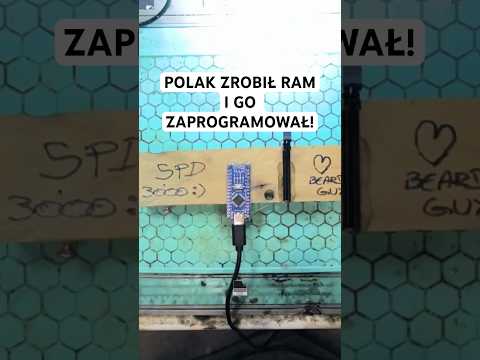 POLAK ZROBIŁ RAM DDR5 Z PROGAMATOREM 🥵 #SHORTS