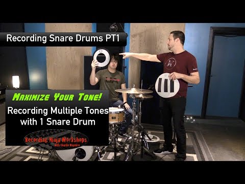 Recording Snare Drums: Multiple Tones Part 1