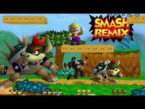 Bowser & Giga Bowser In Smash 64