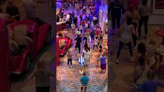 Voyager of the Seas Zumba in the Promenade!!