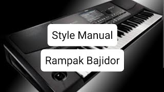 Download lagu STYLE MANUAL KEYBOARD KORG PA 600, RAMPAK BAJIDOR TRIAZ mp3
