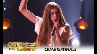 Courtney Hadwin: Shy British Schoolgirl With SHOCKING Talent WOWS! | America&#39;s Got Talent 2018