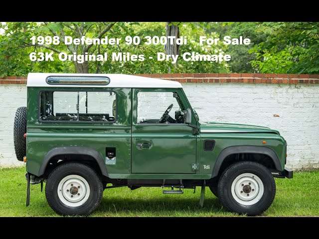 1998 Land Rover Defender 90 - Image 49