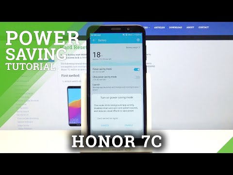 How to Save Power in HONOR 7C – Enable Power Saving Mode