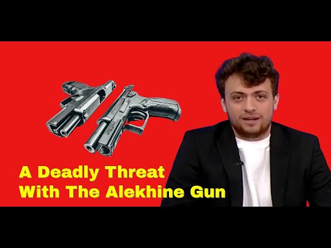 Hans Niemann Used A Gun In Round 4 | A Gem From Grenke 2024