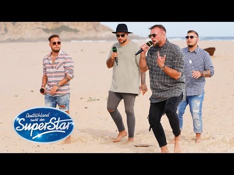 Gruppe 7: Kevin A., Joshua, Kevin J., Raphael mit "Die Reise" von Max Giesinger | DSDS 2020
