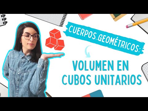 Volumen en cubos unitarios 🟨 | MATEMÁTICAS FÁCILES ➡️ Cuerpos geométricos