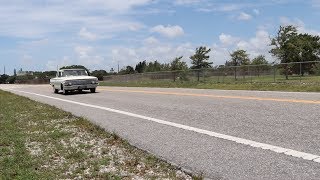 1961 Chevrolet Belair 413ci stroked motor 4 speed Test Drive (Sleeper)