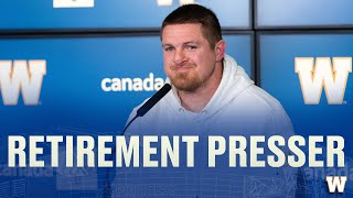 Adam Bighill | Retirement Press Conference
