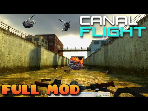 HALF LIFE 2 CANAL FLIGHT | Full Mod Walkthrough | No Commentary