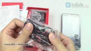 Lenovo IdeaPhone A850 (Dark Blue) - відео 1
