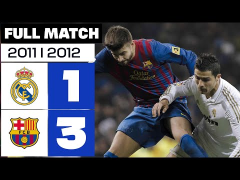 Real Madrid vs FC Barcelona (1-3) MD16 2011/2012 - FULL MATCH