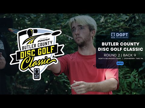 Round 2, Back 9 | MPO Shot-by-Shot Coverage | Butler County Disc Golf Classic