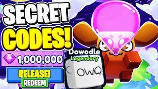 Bubble Gum Simulator INFINITY RELEASE CODES IN ROBLOX