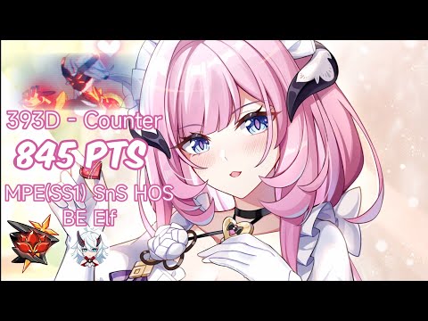 HI3 - [Red Lotus - 393D] SK (Counter) 845 Pts - MPE(SS1) SnS HOS(S0) BE (No Tesla)