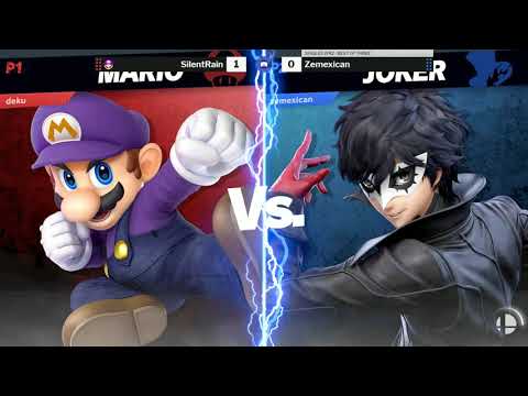 Smash Lab 186 SSBU WR2 SilentRain (Mario) vs. Zemexican (Plant/Joker)