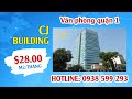 CẬP NHẬT DIỆN TÍCH TRỐNG CHO THUÊ VĂN PHÒNG QUẬN 1 CJ BUILDING THÁNG 6/2019