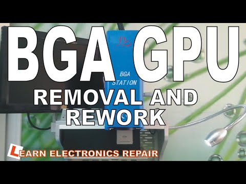 Learn Eelectronics Repair 2 Geforce GTX 280 GPU Graphics Card Repair Part 1