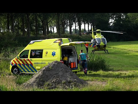 Traumahelikopter ingezet bij ongeval Trekweg - N910 Buitenpost