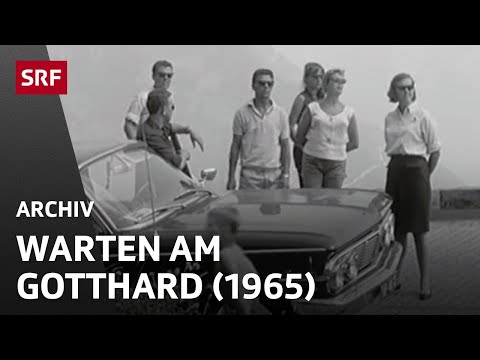 Gotthard Return Traffic (1965) | Driving in the 1960s | SRF Archive