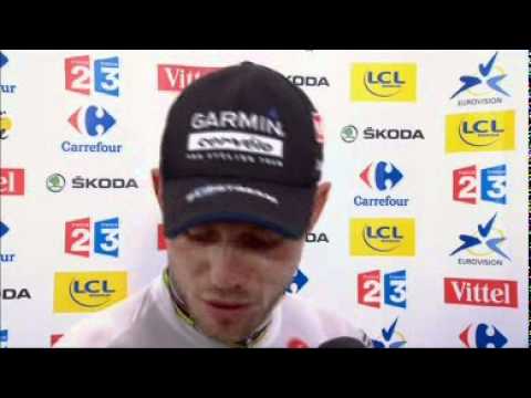STAGE 13 - Interview - Stage Winner  Thor HUSHOVD