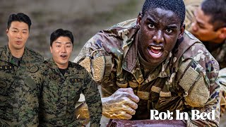 They're Different..! | Korean Special Forces React to Insane U.S. Military Training | Rot In Bed