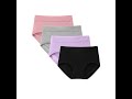 Womens Underwear Cotton Middle Waist Briefs