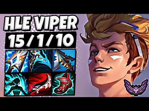 Ezreal vs Jinx ADC [ HLE Viper ] Patch 13.21 Korea Master ✅