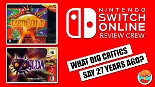 1990s Critics Review EarthBound & Legend of Zelda: Majora's Mask (Nintendo Switch Online)