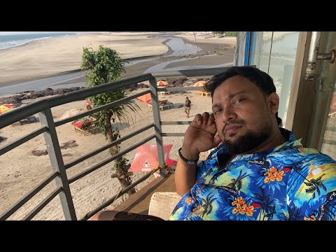 Goa ##Ashim Beach 🏝 Full Sea Wive