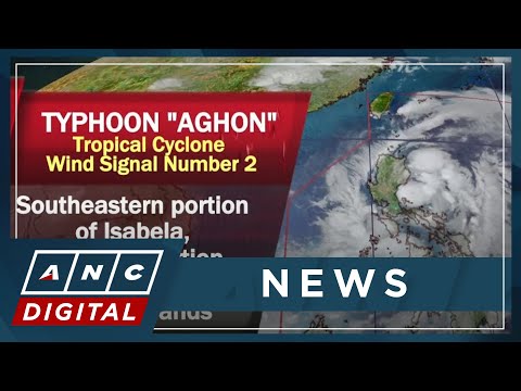 Signal No. 2 raised over Isabela, Aurora, Polillo islands amid typhoon 'Aghon' ANC
