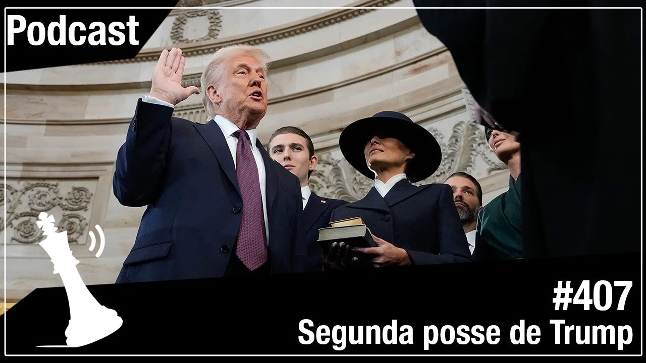 Xadrez Verbal Podcast #407 - Segunda Posse de Trump