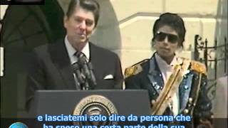 Michael Jackson at the White House 5 -14 -1984 sub ita.avi