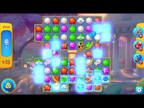 [FISHDOM Walkthrough] Level 6259 (Qua màn - Fishdom)