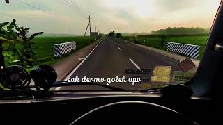 Download lagu STORY WA TRUCK  LIRIK LAGU PANGUPO JIWO #storywakeren #dalamkabin mp3