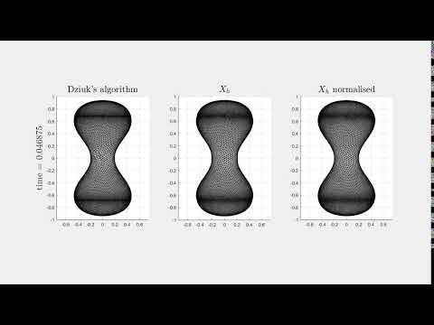 Comparing mean curvature flow algorithms