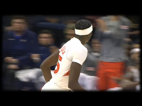 Chris Boucher finishes the alley oop JAM - Raptors vs Thunder