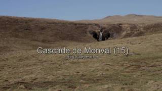 preview picture of video 'Cascades d'Auvergne - Cascade de Monval (15)'