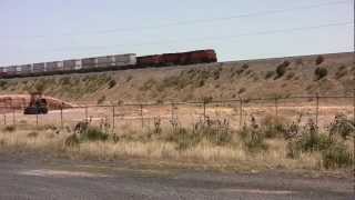 preview picture of video 'Union Pacific - Road Trip pt3 Vaughn, New Mexico'