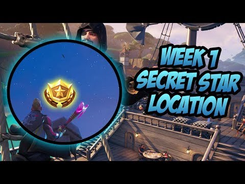SEASON 8, WEEK 1 | *SECRET* Battle Star Location! (Free Tier) - Fortnite